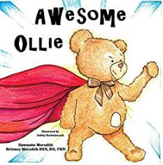 Awesome Ollie book for kids with an ostomy