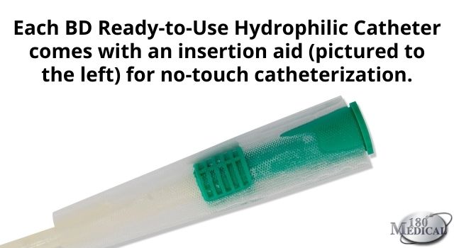 BD Hydrophilic Catheter with Insertion Aid