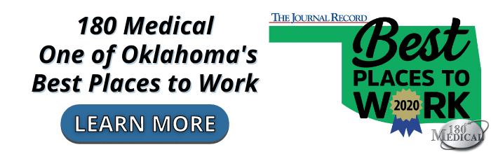 180 Medical is One of the Best Places to Work in Oklahoma