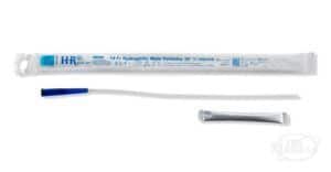 HS1416 RediCath Hydrophilic Male Catheter - 14 French Straight Tip