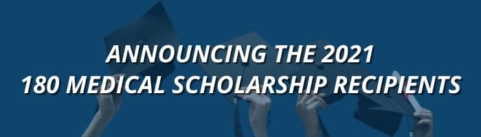 Announcing the 2021 Scholarship Recipients