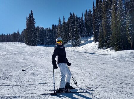 Linden snow skiing