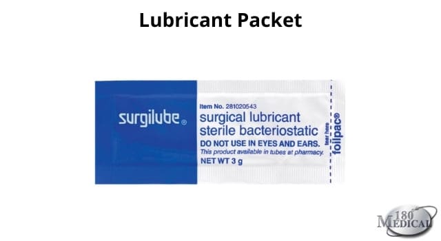 Catheter Lubricant Packet