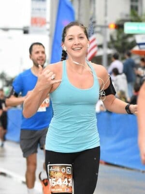 Dani at Miami Marathon