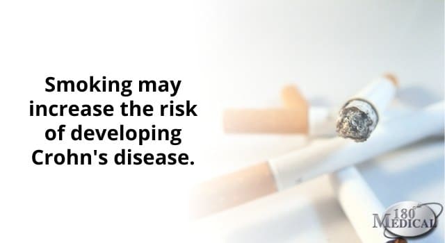 smoking may increase the risk of crohn's disease