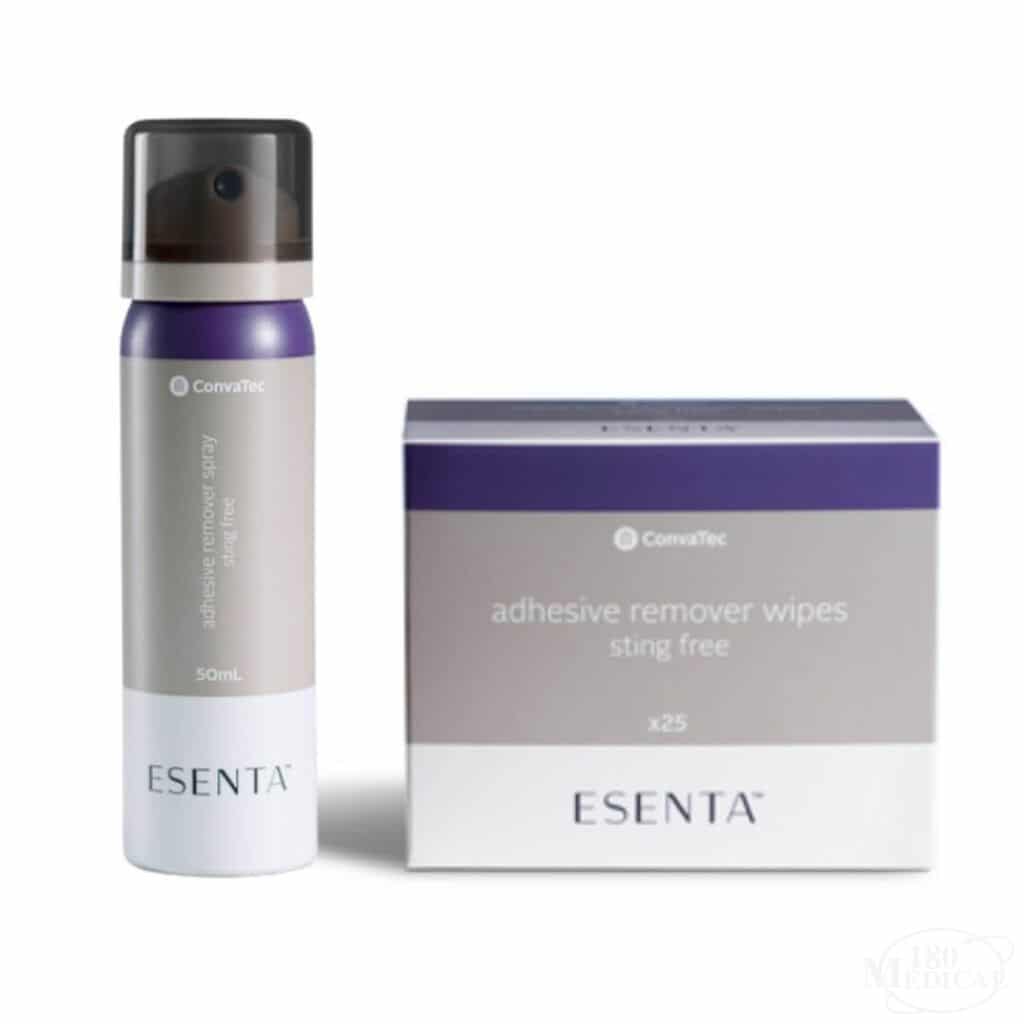 ESENTA™ Adhesive Remover Spray and Wipes