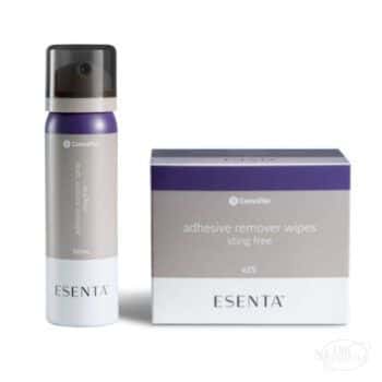 Esenta Sting Free Adhesive Remover Spray and Wipes