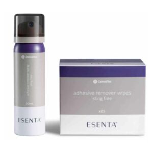 Esenta Sting Free Adhesive Remover Spray and Wipes