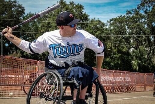 Brendan at Wheelchair Softball World Series 2021 - Biloxi, MS