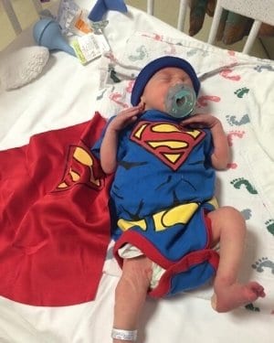 Superhero Baby Oliver