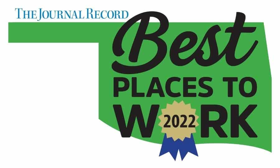 Best Places to Work in Oklahoma 2022 Logo