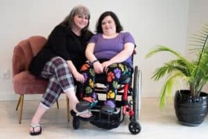 Sarah and Margo
