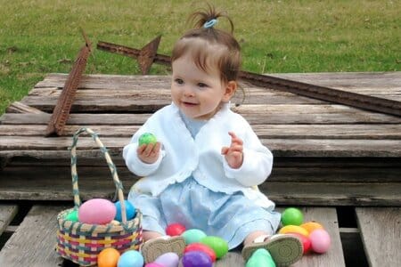 claire at easter