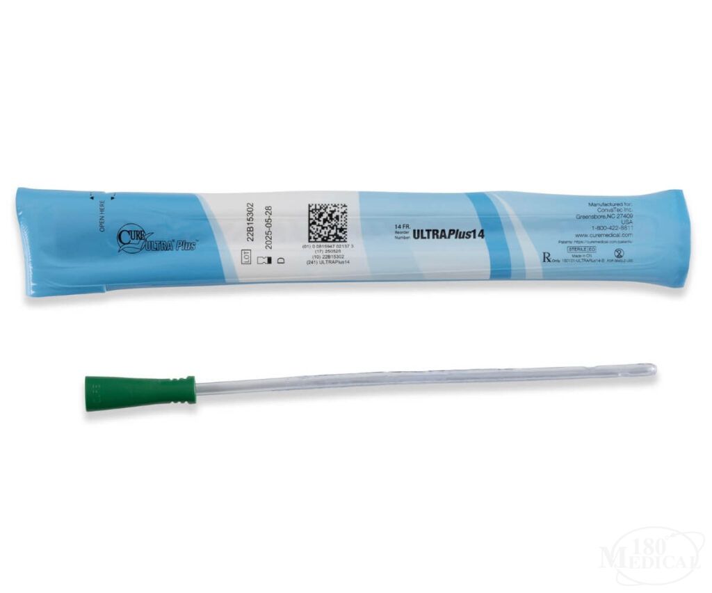Cure Ultra Plus Female PreLubricated Catheter 180 Medical