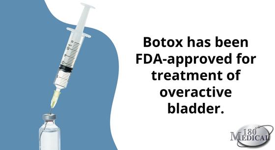 botox is fda approved for treatment of overactive bladder