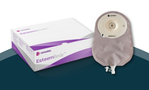 convatec esteem body soft convex urostomy pouch
