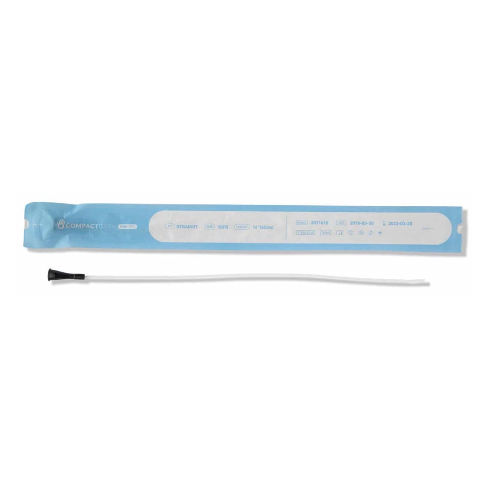 2011610 CompactCath OneCath Straight Tip Male Length Catheter