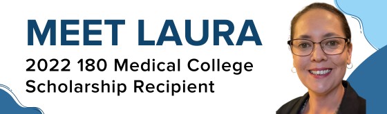meet laura, 2022 180 Medical College Scholarship Recipient (ileostomy scholarship)