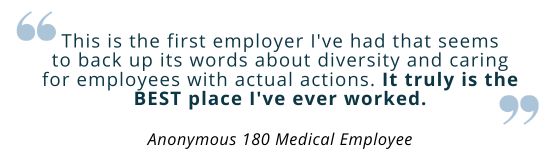 180 medical employee review quote 1