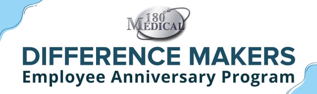 180 Medical Difference Makers Employee Anniversary Program Giving Back