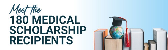 meet the 180 medical scholarship recipients
