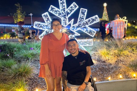 Daniel and his wife