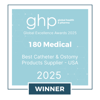 GHP Global Excellence Awards 2025 - 180 Medical Named Best Catheter and Ostomy Products Supplier of 2025